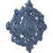 Ekena Millwork Katheryn Ceiling Medallion, Hand-Painted Americana Crackle, 22 1/2"W x 30 3/8"H x 1 1/2"P CM30KTAMC - alternate 4